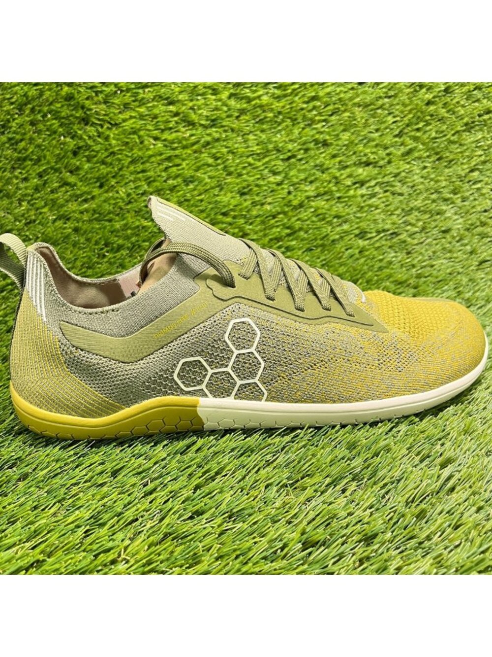Vivobarefoot Primus Lite Knit Mens Size 12 Green Athletic Running Shoes Sneakers